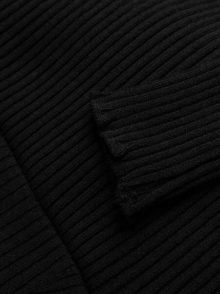 Pulovere casual Philosophy Mesh With Cut-Out Details BLACK Femei (BM 15082540) 5