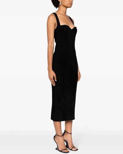 Rochii elegante Philosophy Midi Dress BLACK Femei (BM 15082546) 3