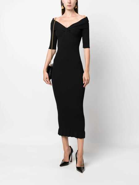 Rochii casual Philosophy Off-The-Shoulder Dress BLACK Femei (BM 15082549) 2
