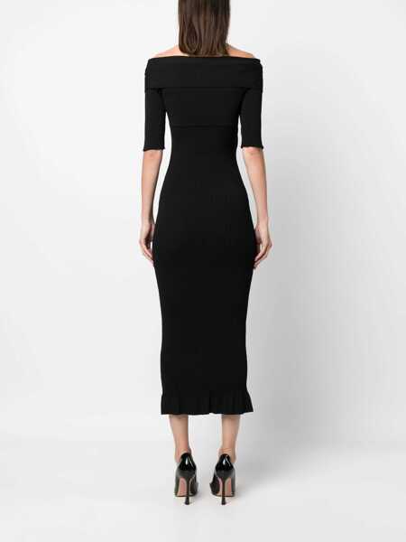 Rochii casual Philosophy Off-The-Shoulder Dress BLACK Femei (BM 15082549) 4