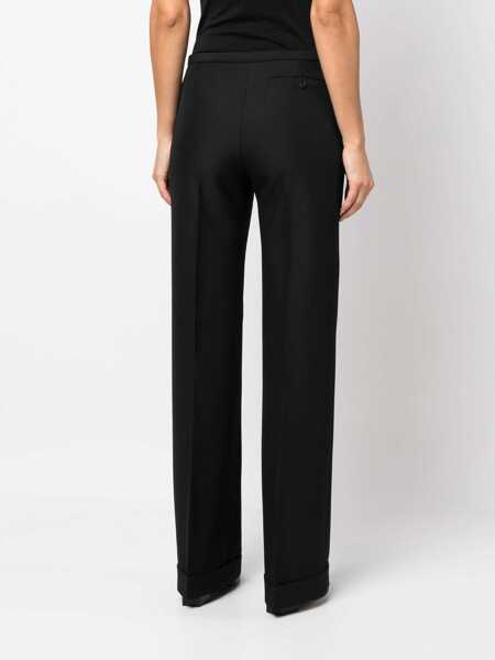 Pantaloni casual Philosophy Straight Leg Pants BLACK Femei (BM 15082564) 4