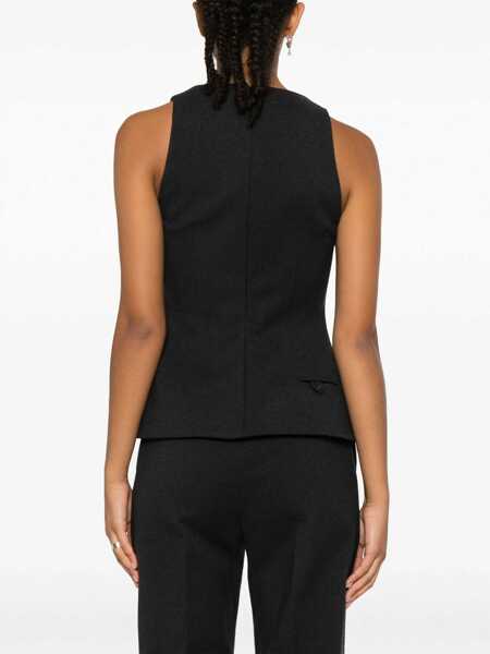 Bluze Philosophy Top Bustier BLACK Femei (BM 15082585) 4