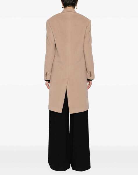 Paltoane Aspesi Oversize Coat BEIGE Femei (BM 15082597) 4