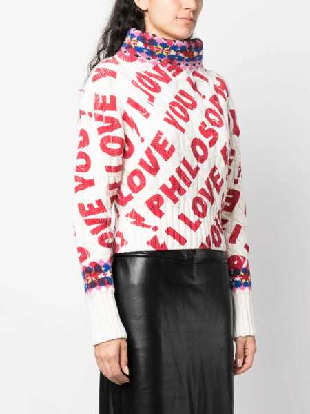 Pulovere casual Philosophy I Love You Philosophy Jersey MULTICOLOUR Femei (BM 15082600) 3