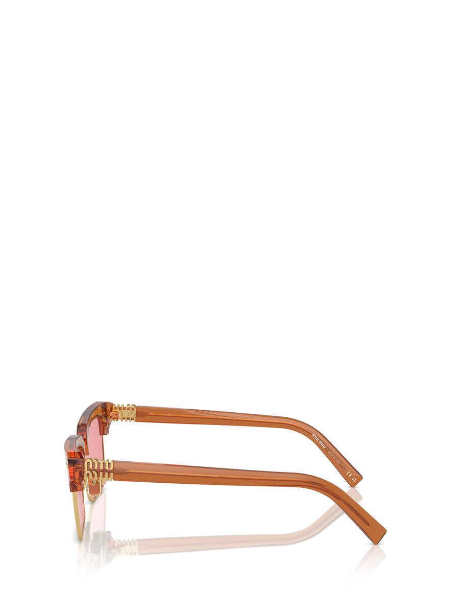 Ochelari de soare MIU MIU EYEWEAR Miu Miu Eyewear Sunglasses CARAMEL TRASPARENT Femei (BM 15082828) 3