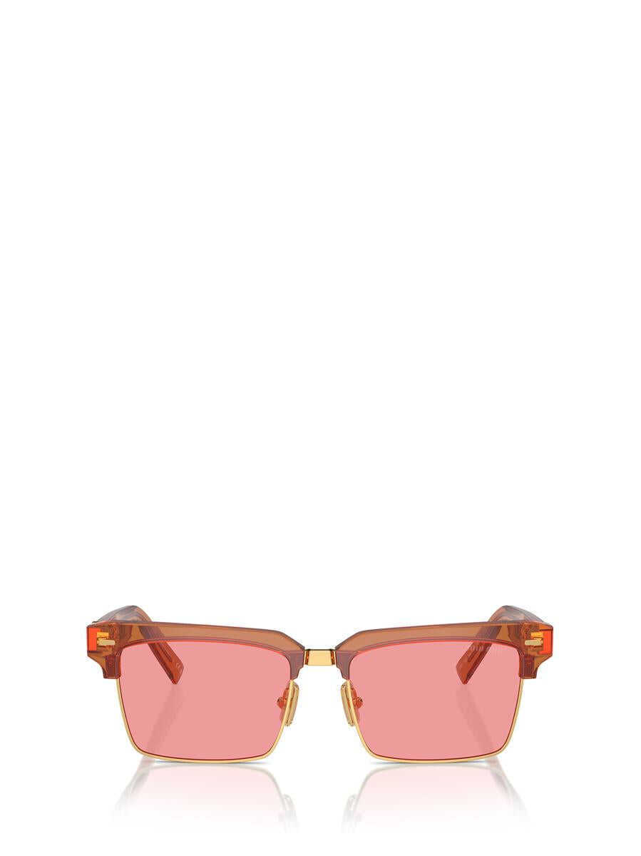 Ochelari de soare MIU MIU EYEWEAR Miu Miu Eyewear Sunglasses CARAMEL TRASPARENT Femei (BM 15082828) 1
