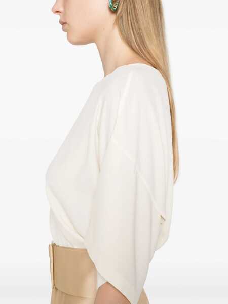 Bluze Erika Cavallini Erika Cavallini Artemide Blouse Clothing WHITE Femei (BM 15085165) 5