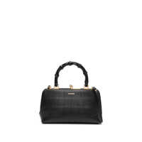 Genti de mana Jil Sander Goji Bamboo Mini Leather Handbag Femei