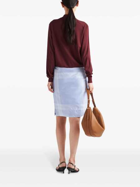 Fuste Prada Prada Skirts BLUE Femei (BM 15086290) 4