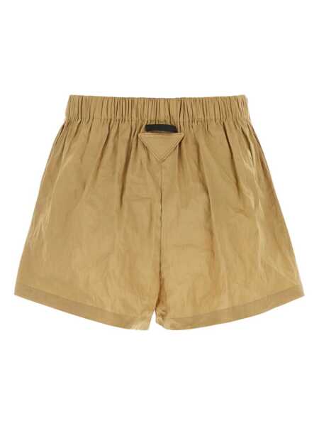 Pantaloni casual Prada Prada Bermuda Brown Femei (BM 15086296) 2