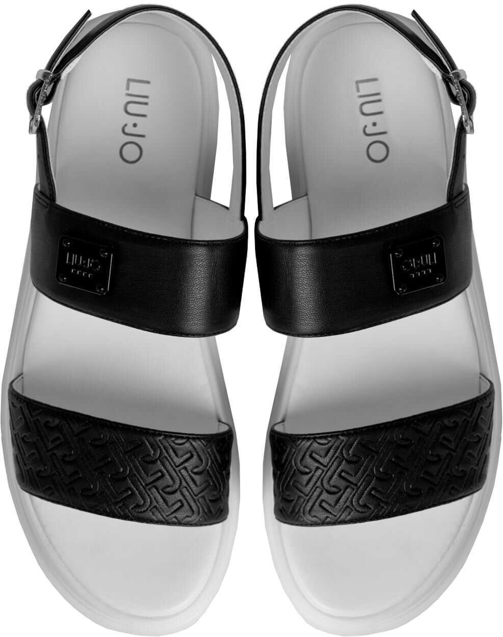 Papuci Liu Jo Marty 522 4A3725EX014 Czarny Femei (BM 15088792) 5