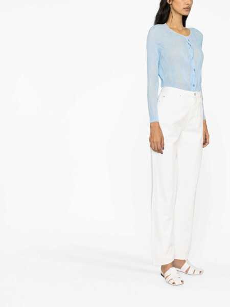 Pantaloni eleganti TOTME TOTEME Jeans Beige Femei (BM 15090295) 4