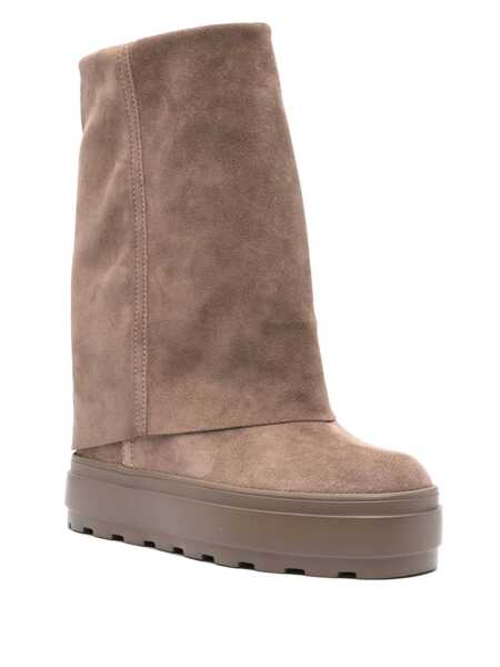 Bocanci Casadei Casadei Boots Beige Femei (BM 15090550) 2