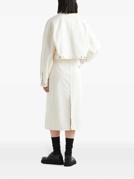 Geci Prada Prada Jackets WHITE Femei (BM 15094021) 3