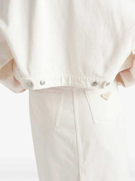 Geci Prada Prada Jackets WHITE Femei (BM 15094021) 5