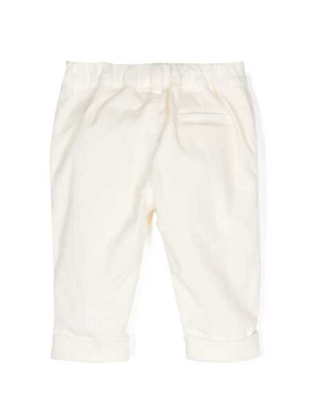 Pantaloni Fendi CORDUROY TROUSERS White Baieti (BM 15097243) 2
