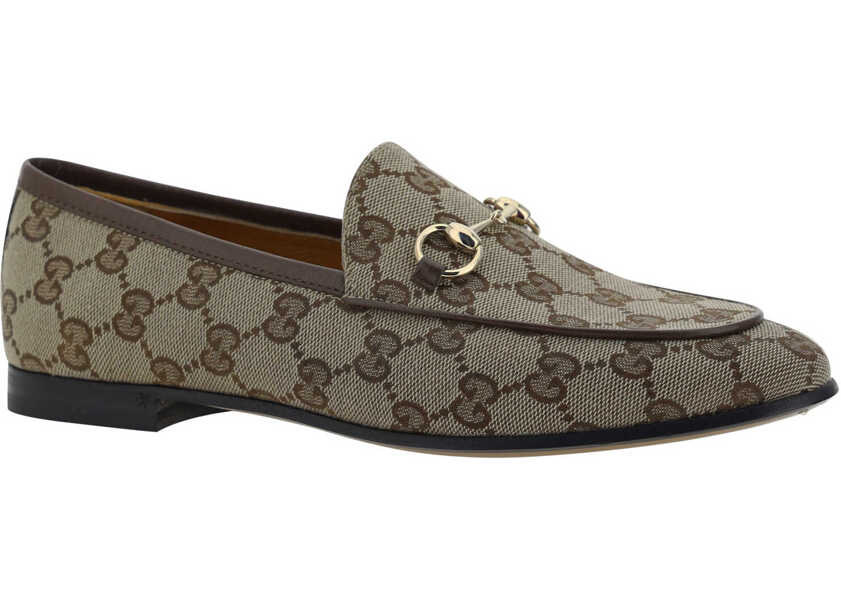 Mocasini Gucci Jordaan Loafers BEIGE EBONY/N.ACERO Femei (BM 15098506) 2