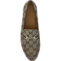 Mocasini Dama - Mocasini Gucci Jordaan Loafers BEIGE EBONY/N.ACERO Femei (BM 15098506) - B-mall.ro