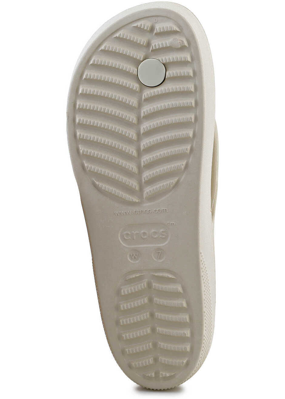 Slapi Crocs CLASSIC PLATFORM FLIP W Beige Femei (BM 15098599) 7