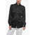 Maison Margiela Mm1 Satin Shirt With Spread Collar Black