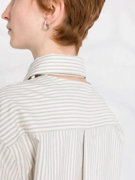 Camasi casual Maison Margiela Mm6 Balanced Stripe Cotton Shirt Multicolor Femei (BM 15098857) 3