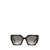 Prada Prada Eyewear Sunglasses BLACK/ MEDIUM TORTOISE
