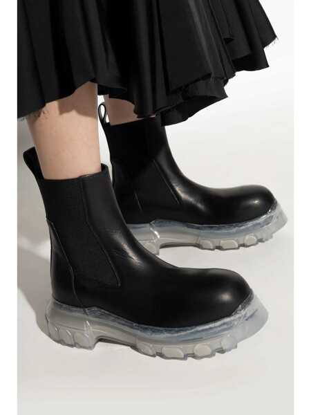 Bocanci Rick Owens Rick Owens Boots Black Femei (BM 15119893) 2