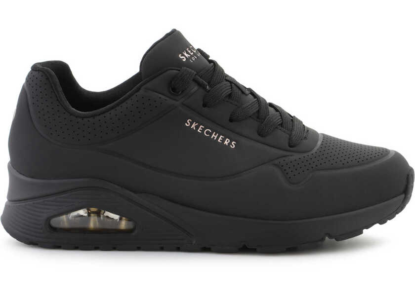 Sneakers SKECHERS UNO - STAND ON AIR 73690 - BBK Black Femei (BM 15124123) 6