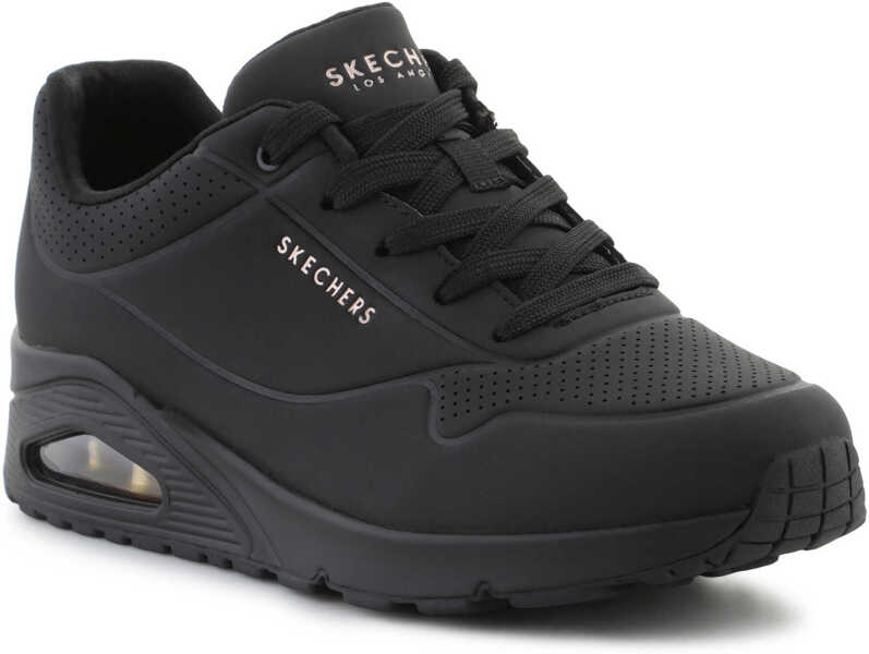 Sneakers SKECHERS UNO - STAND ON AIR 73690 - BBK Black Femei (BM 15124123) 1