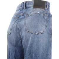 Blugi SPORTMAX Dama - Blugi SPORTMAX Sportmax Conio Cropped Jeans BLUE Femei (BM 15129169) - B-mall.ro