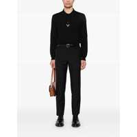 Tricouri Polo Valentino Garavani pentru Barbati - Tricouri Polo Valentino Garavani Valentino Garavani Polo Valentino V Detail Black Barbati (BM 15131764) - B-mall.ro