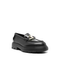 Mocasini Salvatore Ferragamo Dama - Mocasini Salvatore Ferragamo Salvatore Ferragamo Black Leather Loafers Black Femei (BM 15132793) - B-mall.ro