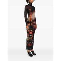 Rochii Jean Paul Gaultier Dama - Rochii Jean Paul Gaultier Jean Paul Gaultier The Long Red Pigalle Long Dress RED Femei (BM 15144055) - B-mall.ro