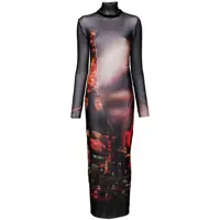Rochii Jean Paul Gaultier The Long Red Pigalle Long Dress Femei