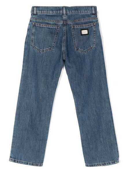 Pantaloni Dolce & Gabbana 5 Pockets Trousers Blue Baieti (BM 15147304) 2