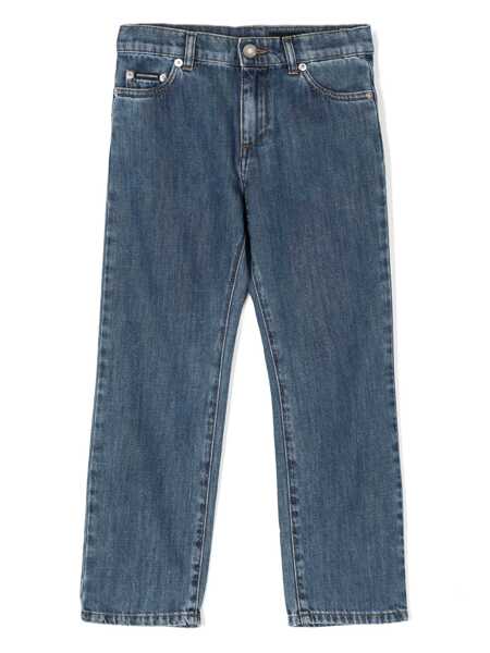 Pantaloni Dolce & Gabbana 5 Pockets Trousers Blue Baieti (BM 15147304) 1