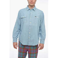 Camasi de blugi Standard Collar Denim Saharan Shirt Barbati