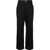 Sacai Belted Cotton Pants Black