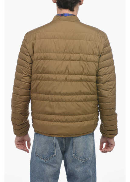 Bomber jacket Woolrich Lightweitght Bomber Jacket With Stand-Up Collar Brown Barbati (BM 15148873) 2