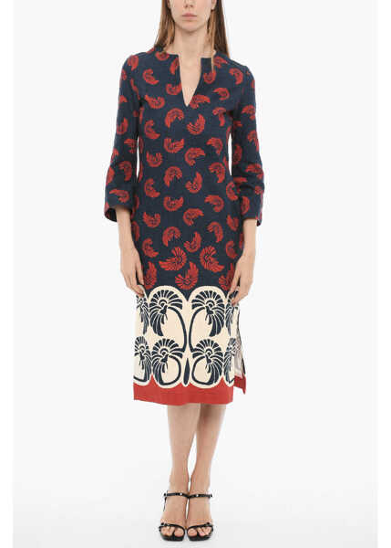 Rochii lungi La DoubleJ Cotton Kaftan Dress With Side Double Slit Blue Femei (BM 15148903) 1