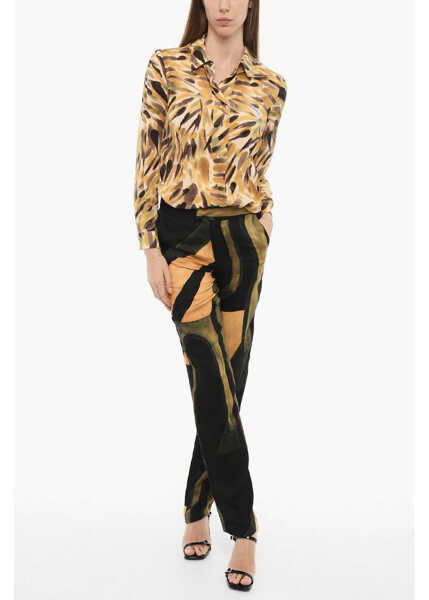 Pantaloni casual LOUISA BALLOU Straight Leg Cruise Pants Multicolor Femei (BM 15149074) 4