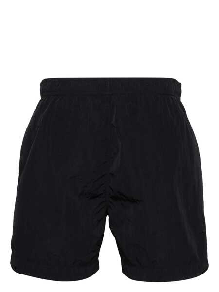 Sorturi de baie C.P. Company Black swim shorts Black   Barbati (BM 15149992) 2