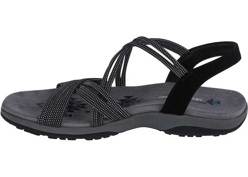 Sandale fara toc SKECHERS Reggae Slim - Turn It Up Black Femei (BM 15159907) 2