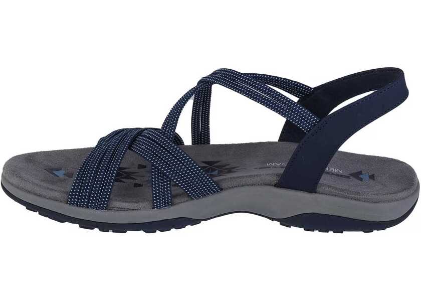 Sandale fara toc SKECHERS Reggae Slim - Turn It Up Navy Femei (BM 15159910) 2