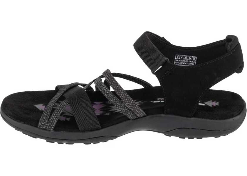 Sandale fara toc SKECHERS Reggae Slim - Meadow Grazer Black Femei (BM 15159913) 2