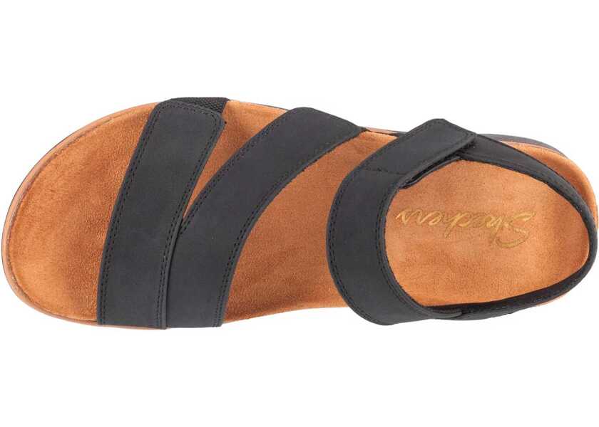 Sandale fara toc SKECHERS Lifted Comfort Black Femei (BM 15159919) 3