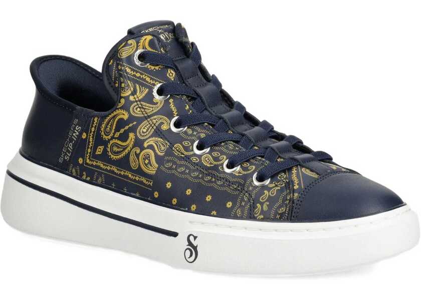 Sneakers SKECHERS Slip-Ins Snoop One - Double G Navy Barbati (BM 15160009) 2