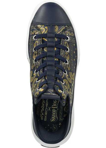 Sneakers SKECHERS Slip-Ins Snoop One - Double G Navy Barbati (BM 15160009) 4