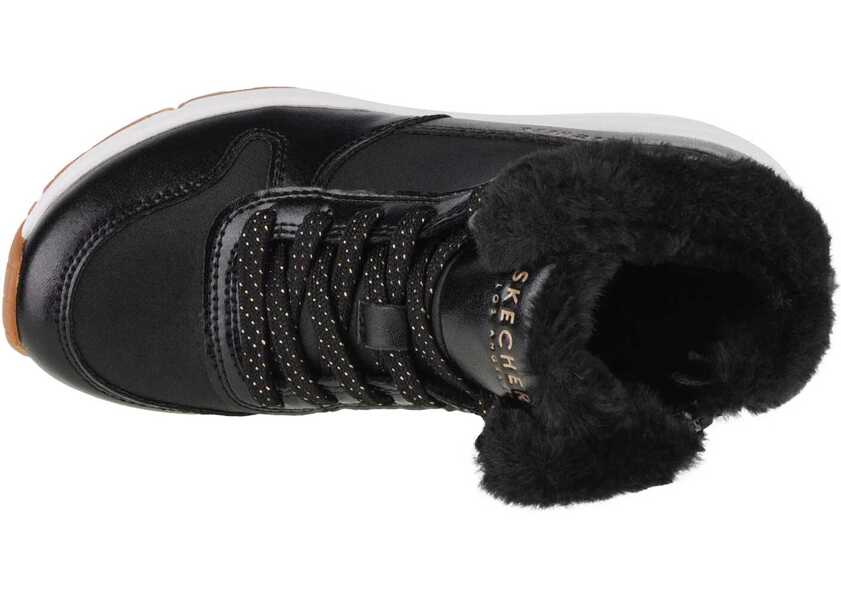 Bocanci SKECHERS Uno - Cozy On Air Black Fete (BM 15160102) 3