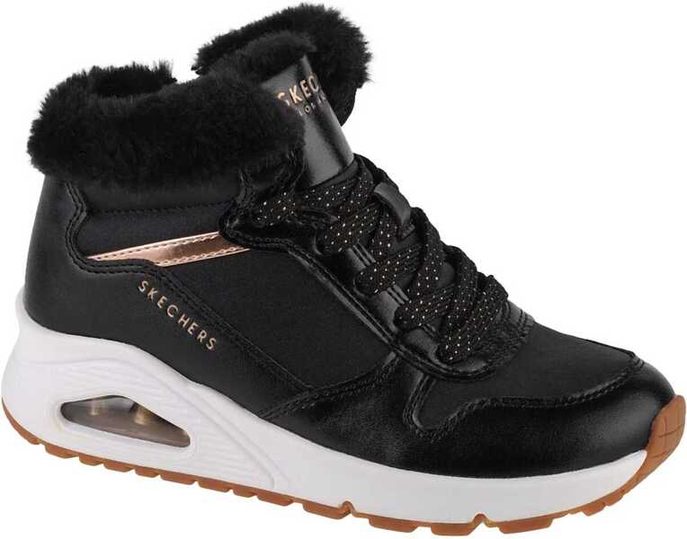 Bocanci SKECHERS Uno - Cozy On Air Black Fete (BM 15160102) 1